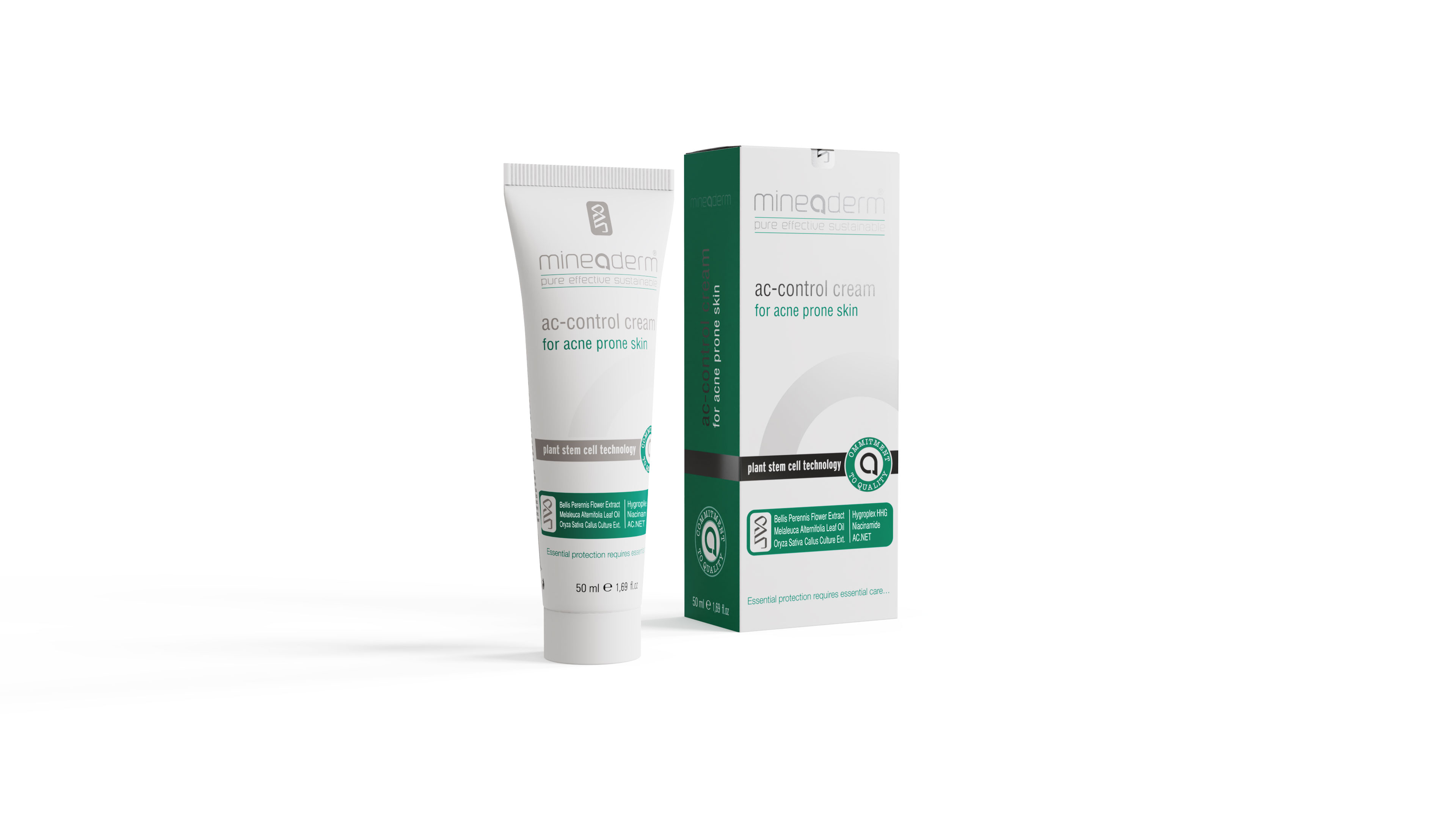 کرم مراقبتی تنظیم کننده سبوم برای پوست های مستعد آکنه