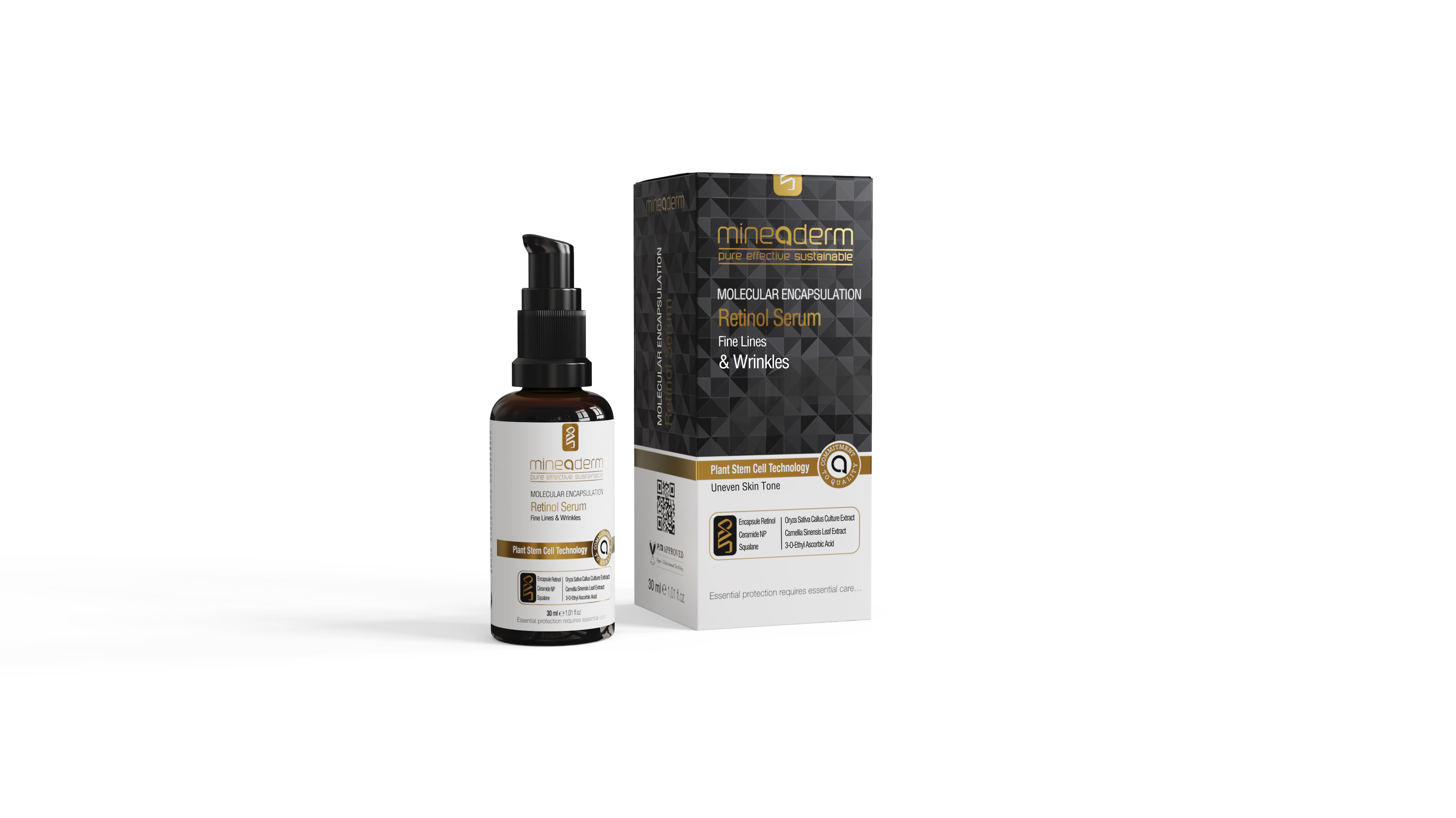 سرم رتینول با تکنولوژی کپسوله شده مولکول ها